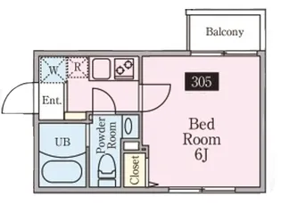 ラルーチェ新江古田【3階】の間取り