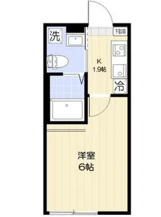 ラ・フォート梅島【2階】の間取り