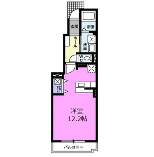 bel quartetto II【1階】の間取り