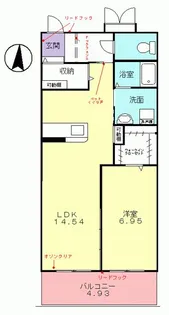 Amuza Tipo【2階】の間取り