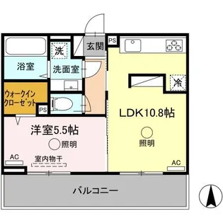 Fy-style Kikuchi【3階】の間取り