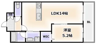 PARTIR【4階】の間取り