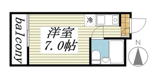 メゾン・ド・マニエール【3階】の間取り