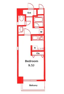 ヴォーンバール日吉【2階】の間取り