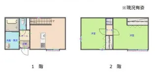 INICIO B棟の間取り