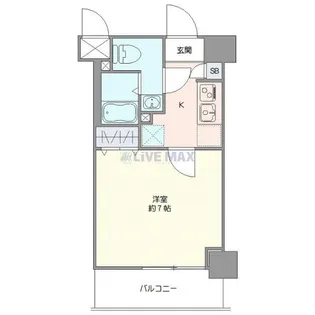 ジェノヴィア西川口II【4階】の間取り