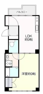 ラ・シープラット【4階】の間取り