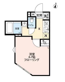 グランクオール綾瀬南【2階】の間取り