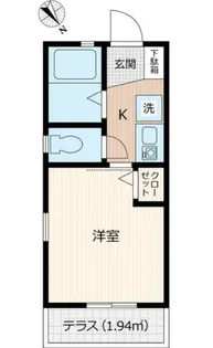 G・Aヒルズ鶴ヶ峰【1階】の間取り