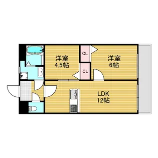 サンメゾン3【2階】の間取り