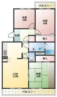 メゾン・プレメール【3階】の間取り