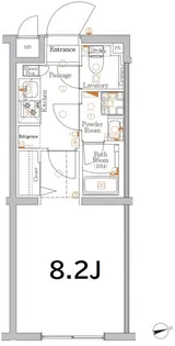 XEBEC経堂【2階】の間取り