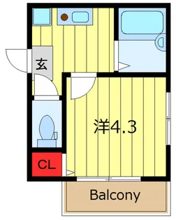 コートM&A Part11【1階】の間取り
