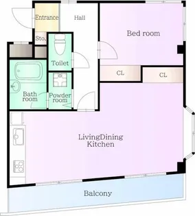 FORTM4【1階】の間取り