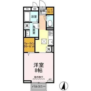 D-residence西町【1階】の間取り