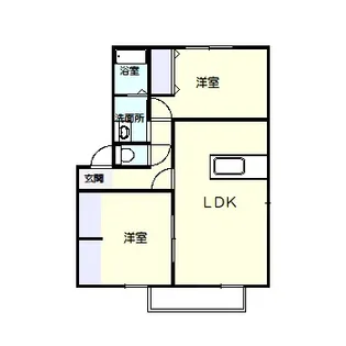 シャーメゾンG I【2階】の間取り