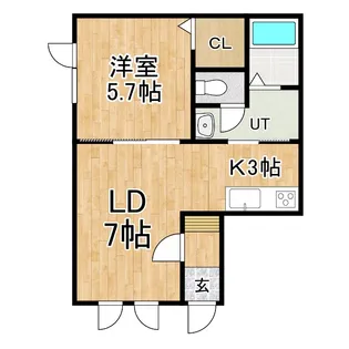 ブリーゼIII【1階】の間取り