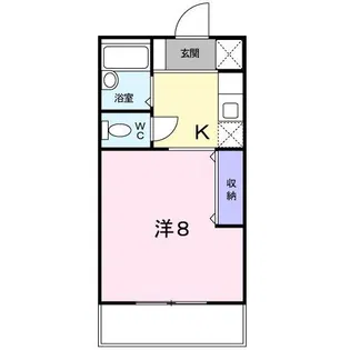 メゾン・プライム【1階】の間取り