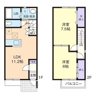 Collina(コリーナ)の間取り