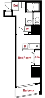 コートタワー新横浜【10階】の間取り