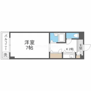 ラガールあびこ【4階】の間取り