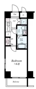 ステージファースト大森駅前【6階】の間取り