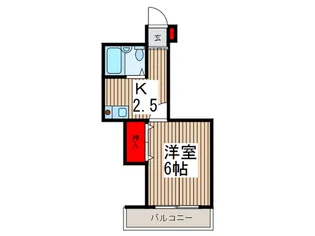 大河内マンション【4階】の間取り