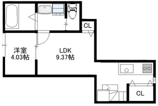 Blume西六郷(ブルーメニシロクゴウ)【2階】の間取り