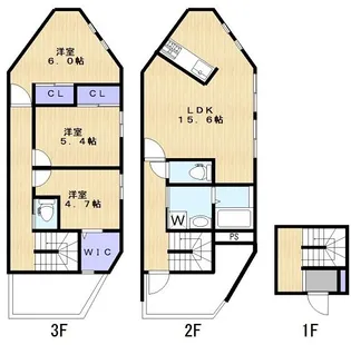 ヴェルデ・ヴェントIIIの間取り
