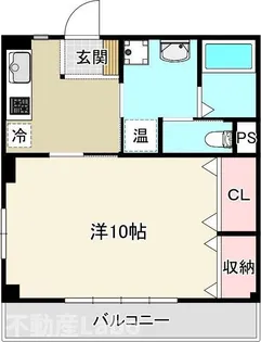 シュール南佐古【2階】の間取り