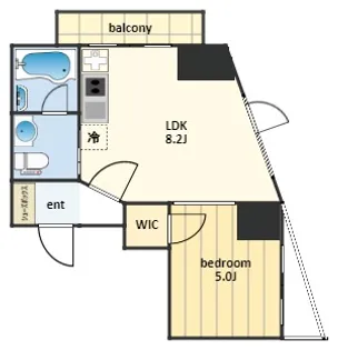 チャオ【7階】の間取り