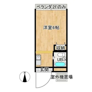 秦野サンハウス・ミウラ【1階】の間取り