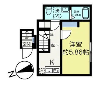 フォレスト柏【2階】の間取り