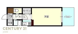 ハーバードアイビースクエア【4階】の間取り