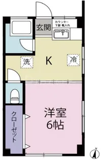 三上ビル【2階】の間取り