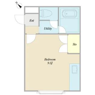 エスペランサ前田【2階】の間取り