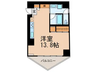 ワインアパートメント【4階】の間取り