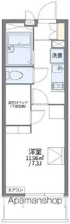 レオパレスMauna【1階】の間取り