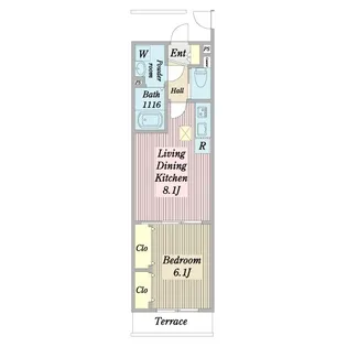 Negro【1階】の間取り