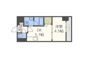 ルネッサンス21別府【7階】の間取り