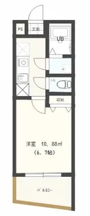 コスモス館【3階】の間取り