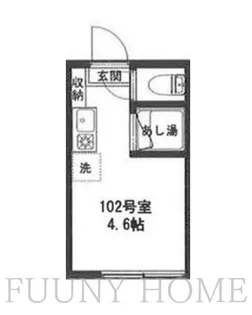 アーバンプレイス学芸大学【1階】の間取り