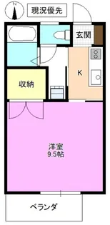 グリーンハイム A棟【2階】の間取り