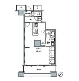 THE TOKYO TOWERS ミッドタワー【30階】の間取り