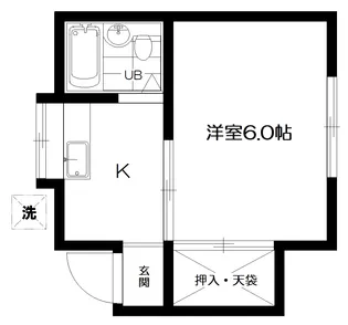 ハイデンス【2階】の間取り