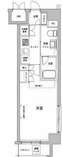 セジョリ王子駅前【2階】の間取り