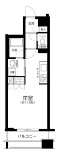 アビテ曙橋【5階】の間取り