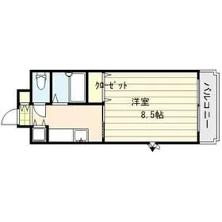 トレステーラ下池永【6階】の間取り
