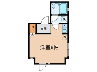 ヒューゲルハイム三軒茶屋【2階】の間取り