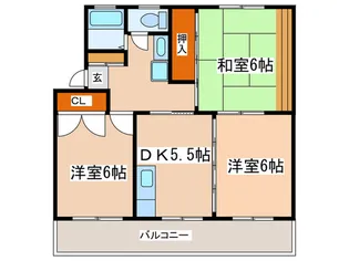 アーバンハイツ竹内【1階】の間取り